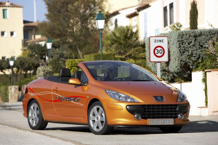  Peugeot 307 CC Hybride HDI Concept 2006 года  (фото 9 из 19)